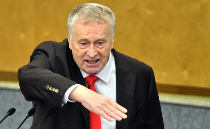 На фото: лидер ЛДПР, депутат Госдумы РФ Владимир Жириновский 