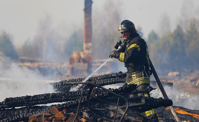 В России стало гибнуть больше детей на пожарах