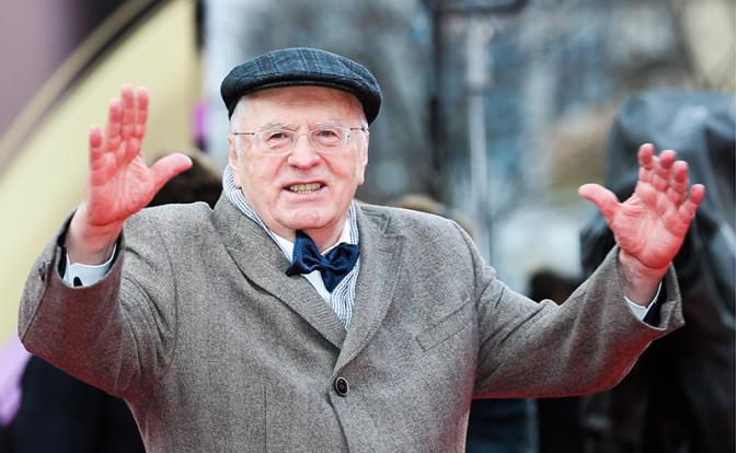 На фото: лидер ЛДПР Владимир Жириновский