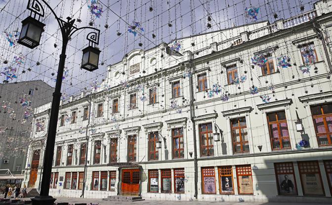 На фото: здание Московского Художественного театра (МХТ) имени А.П.Чехова