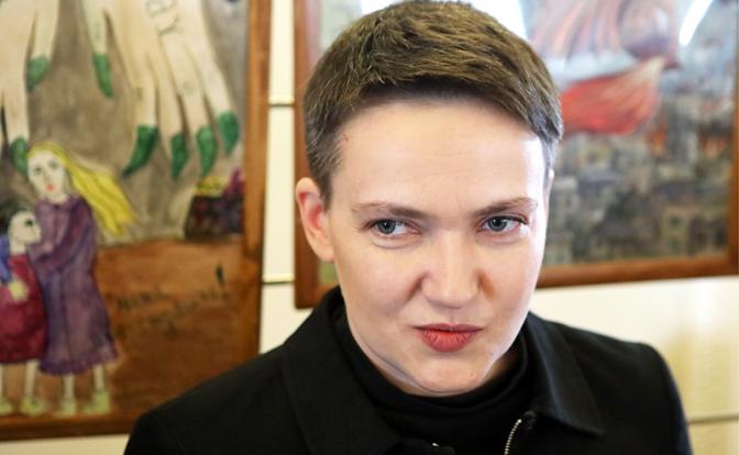 На фото: бывший депутат Верховной рады Надежда Савченко