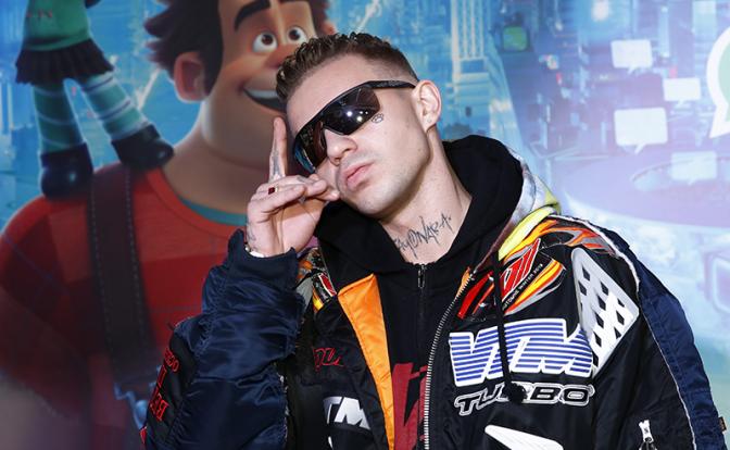 На фото: российский хип-хоп-исполнитель Элджей (Алексей Узенюк)