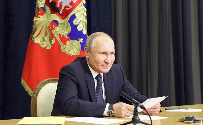 На фото: президент России Владимир Путин