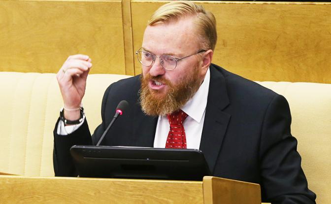 На фото: депутат Госдумы Виталий Милонов