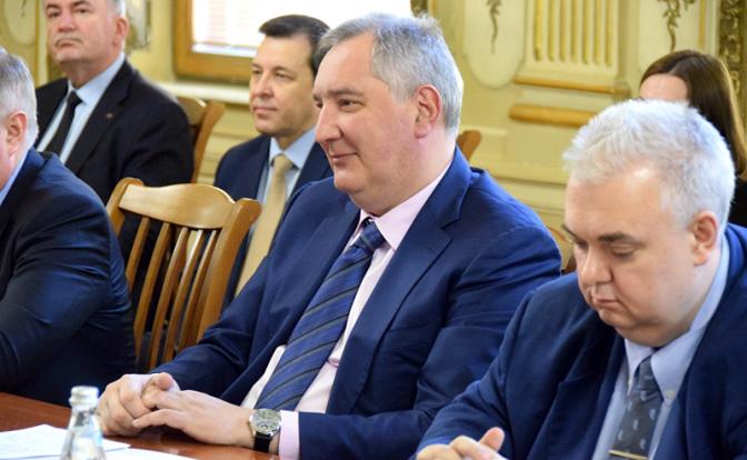 На фото: глава "Роскосмоса" Дмитрий Рогозин