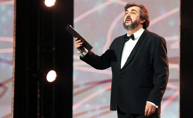 На фото: ректор Школы-студии МХАТ Игорь Золотовицкий