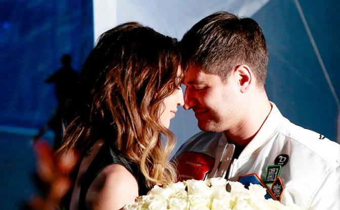 На фото: Ольга Бузова и Давид Манукян