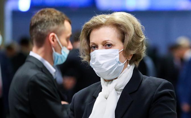 На фото: глава Роспотребнадзора Анна Попова