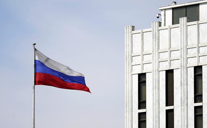На фото: посольство РФ в Вашингтоне