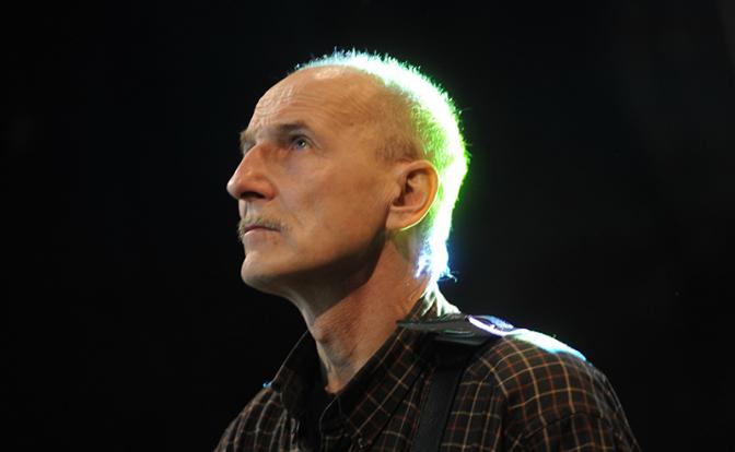 На фото: актер, музыкант и поэт Петр Мамонов