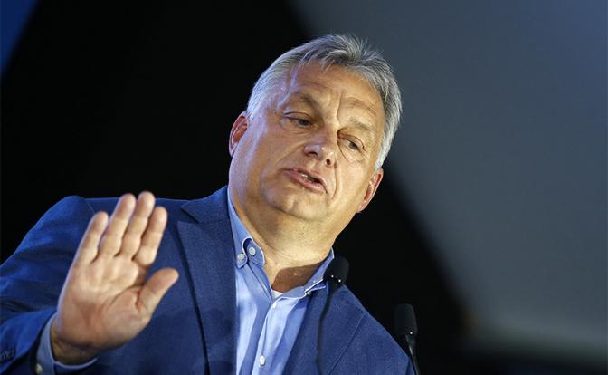 На фото: президент Венгрии Виктор Орбан