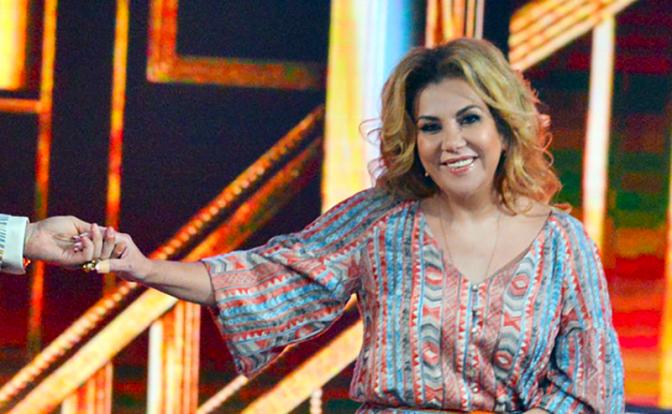 На фото: российская комедийная актриса кино и телевидения, певица Марина Федункив