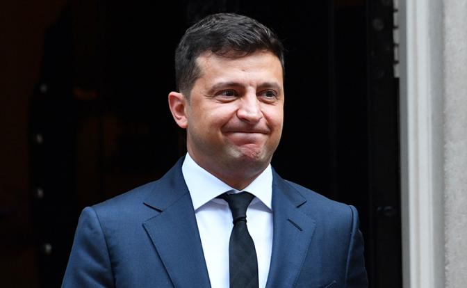 На фото: президент Украины Владимир Зеленский