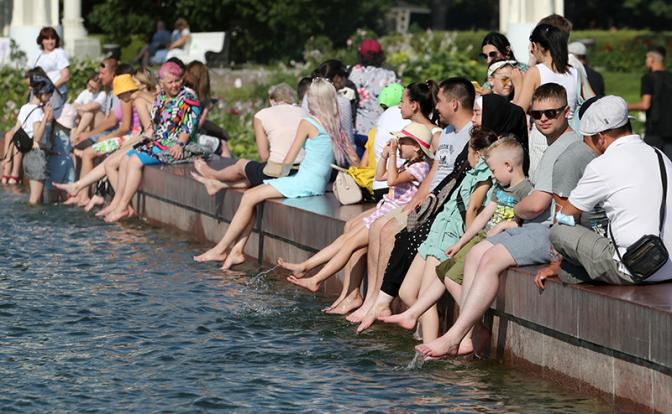 В Москве последние жаркие выходные