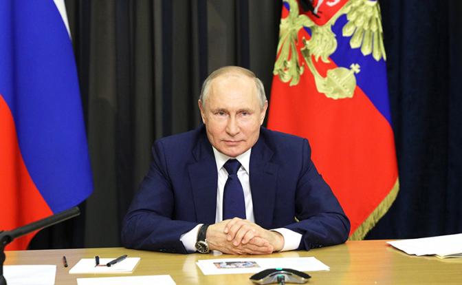 На фото: президент РФ Владимир Путин