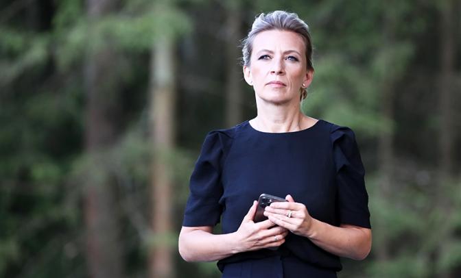 На фото: официальный представитель МИД России Мария Захарова