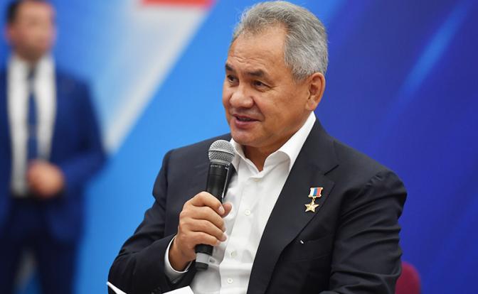 На фото: министр обороны РФ Сергей Шойгу.