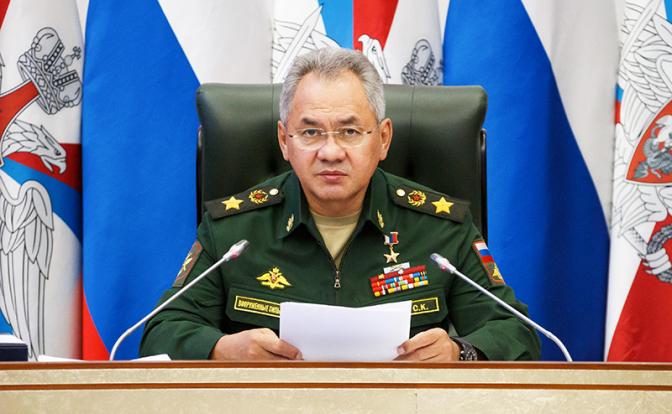 На фото: министр обороны РФ Сергей Шойгу