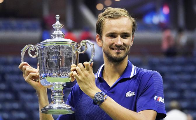 На фото: российский теннисист Даниил Медведев