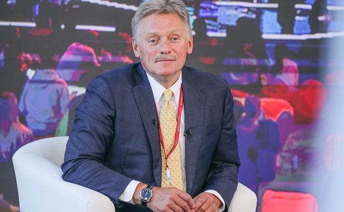 На фото: пресс-секретарь президента РФ Дмитрий Песков
