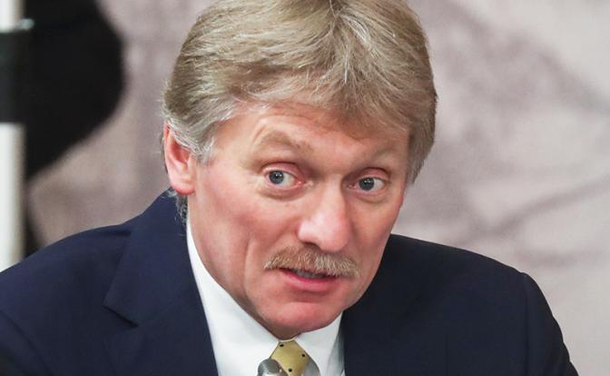 На фото: пресс-секретарь президента России Дмитрий Песков