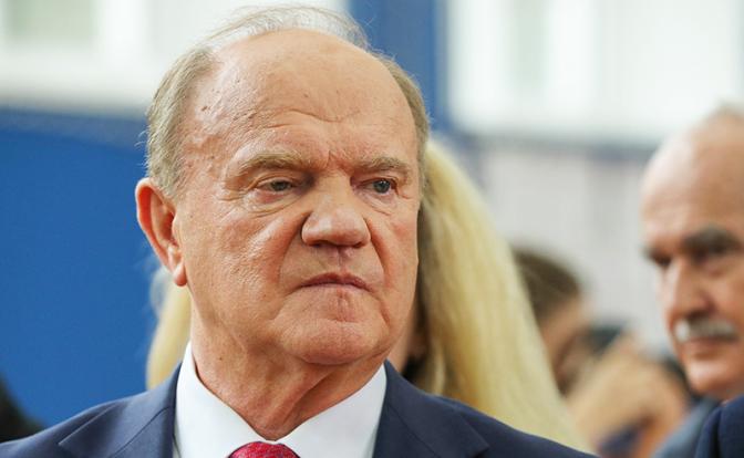 На фото: председатель ЦК КПРФ, руководитель фракции КПРФ в Госдуме Геннадий Зюганов