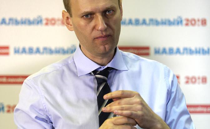 На фото: оппозиционный политик Алексей Навальный