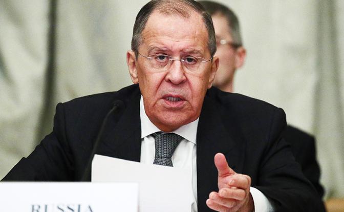На фото: министр иностранных дел РФ Сергей Лавров