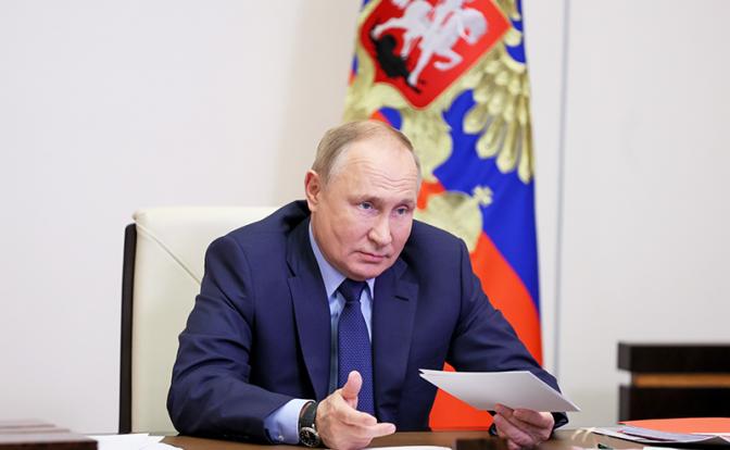 На фото: президент РФ Владимир Путин