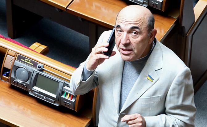 На фото: депутат Верховной рады от партии «Оппозиционная платформа — За жизнь» Вадим Рабинович