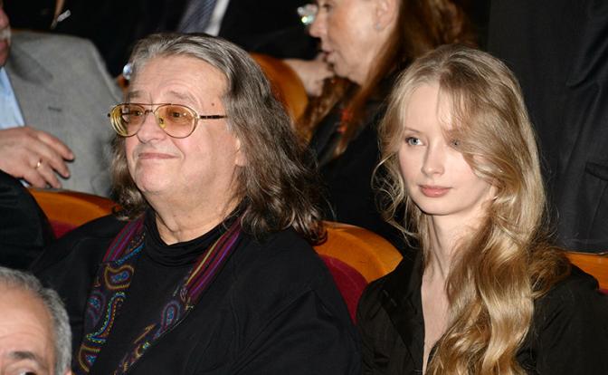 На фото: певец Александр Градский с супругой Мариной Коташенко