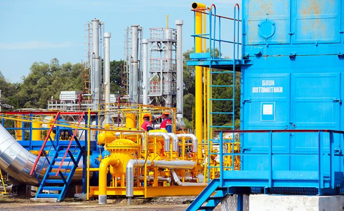 Газ на Украине может закончиться посреди зимы