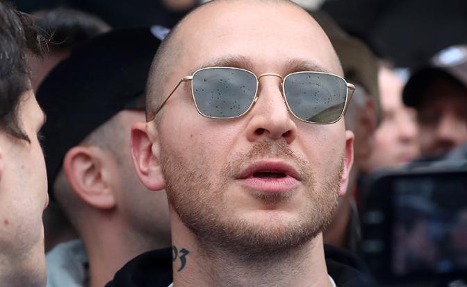 На фото: рэпер Oxxxymiron