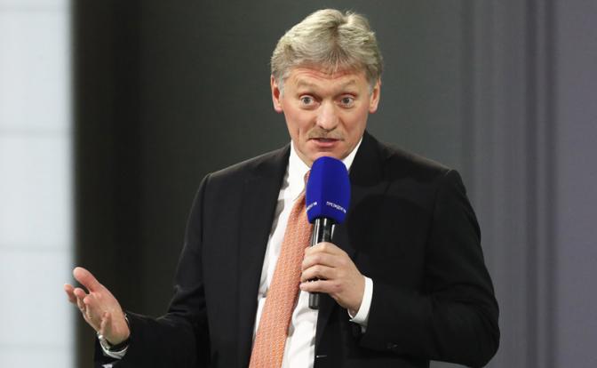 На фото: пресс-секретарь президента России Дмитрий Песков