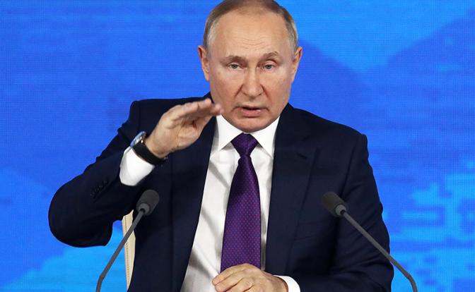 На фото: президент РФ Владимир Путин