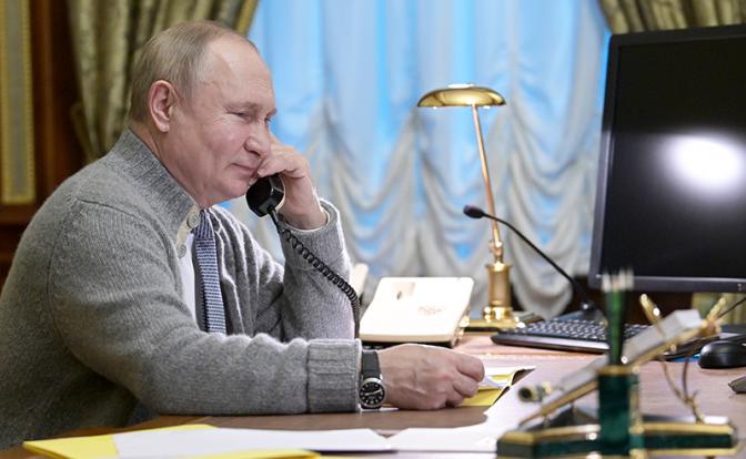 На фото: президент России Владимир Путин