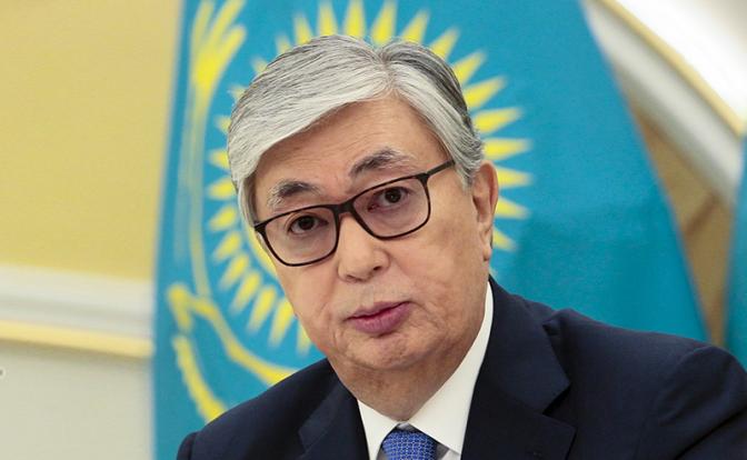 На фото: президент Казахстана Касым-Жомарт Токаев