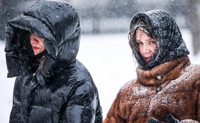 На Россию надвигаются сильные снегопады