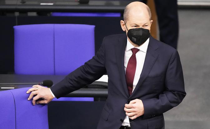 На фото: канцлер Германии Олаф Шольц