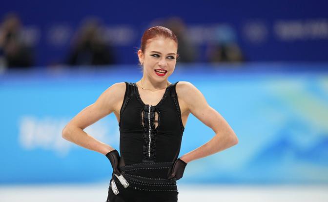 На фото: Александра Трусова (ОКР)