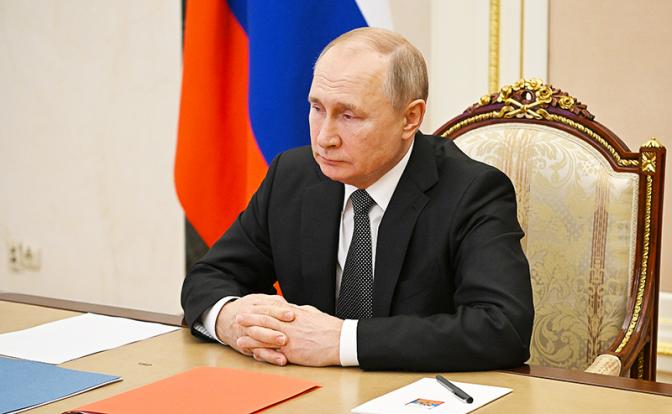 На фото: президент РФ Владимир Путин.