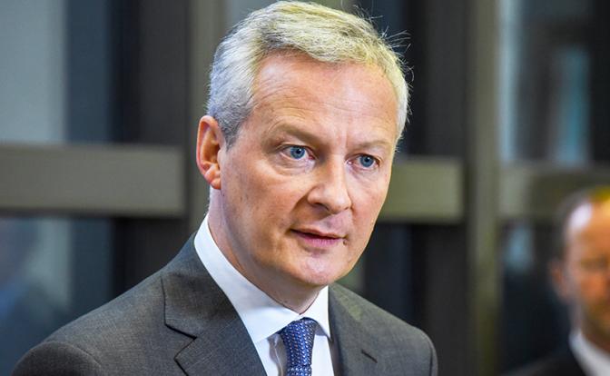 На фото: глава Минфина Франции Брюно Ле Мэр