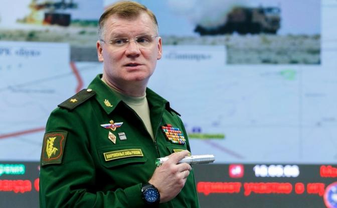 На фото: официальный представитель Минобороны РФ Игорь Конашенков