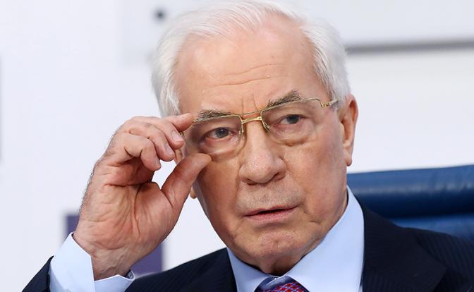 На фото: бывший премьер-министр Украины Николай Азаров.
