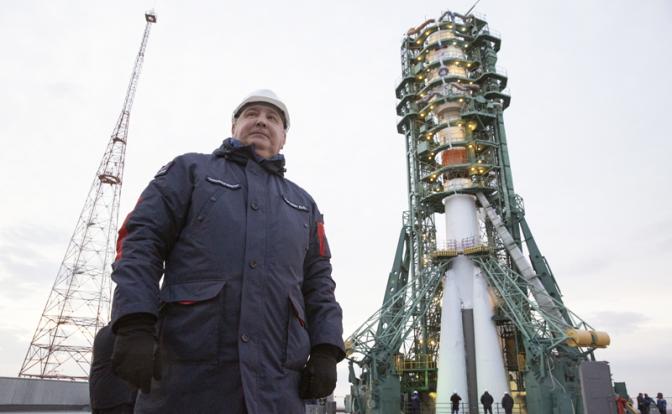 На фото: генеральный директор Госкорпорации "Роскосмос" Дмитрий Рогозин.