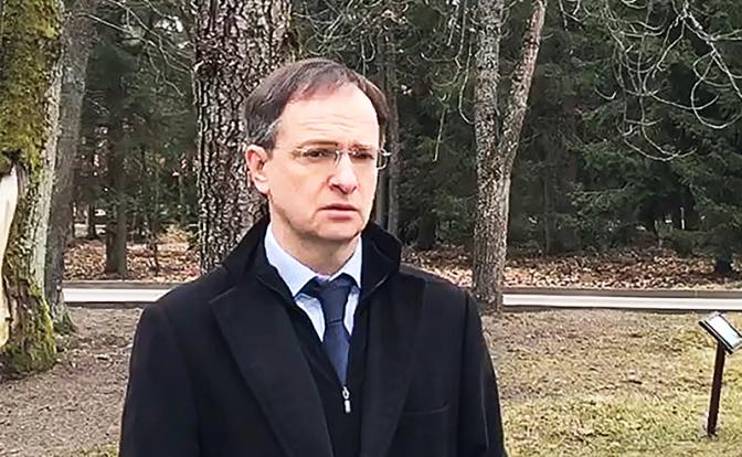 На фото: помощник президента РФ Владимир Мединский.