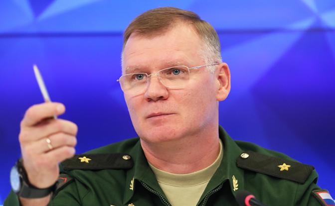 На фото: официальный представитель Минобороны РФ Игорь Конашенков.