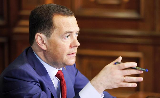 На фото: заместитель председателя Совета безопасности РФ Дмитрий Медведев.