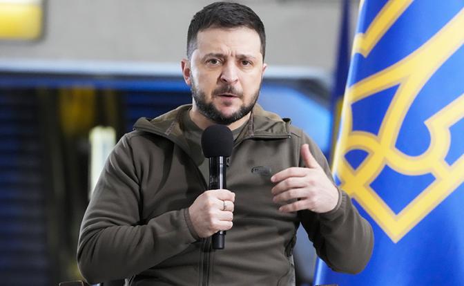 На фото: президент Украины Владимир Зеленский/