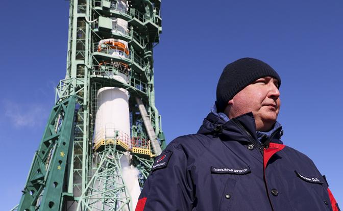 На фото: глава госкорпорации «Роскосмос» Дмитрий Рогозин
